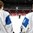 MALMO, SWEDEN - DECEMBER 30: Finland's Ville Leskinen #13 and Topi Nattinen #14 look on during the national anthem after a 4-1 preliminary round win over Russia at the 2014 IIHF World Junior Championship. (Photo by Andre Ringuette/HHOF-IIHF Images)
